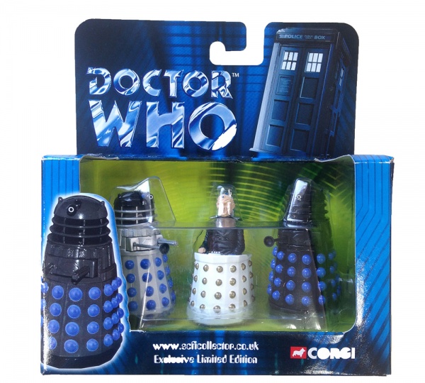 Doctor Who Corgi Dalek and Davros Set Exclusive Limited Edition