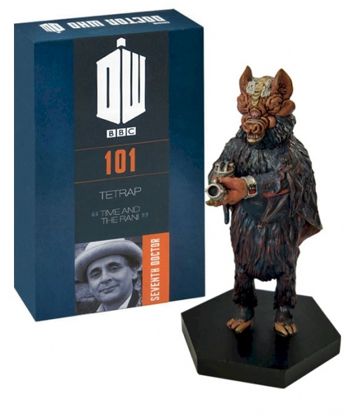 Doctor Who Figure Tetrap Eaglemoss Boxed Model Issue #101 DAMAGED PACKAGING