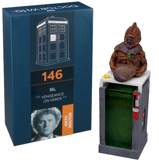 Doctor Who Figure Sil Eaglemoss Boxed Model Issue #146