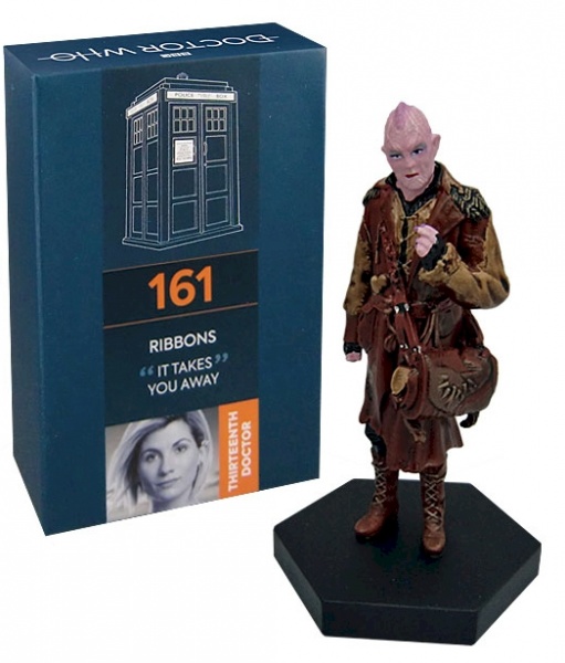 Doctor Who Figure Ribbon of the Seven Stomachs Eaglemoss Boxed Model Issue #161