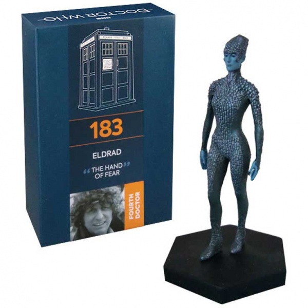 Doctor Who Figure Eldrad Eaglemoss Boxed Model Issue 183