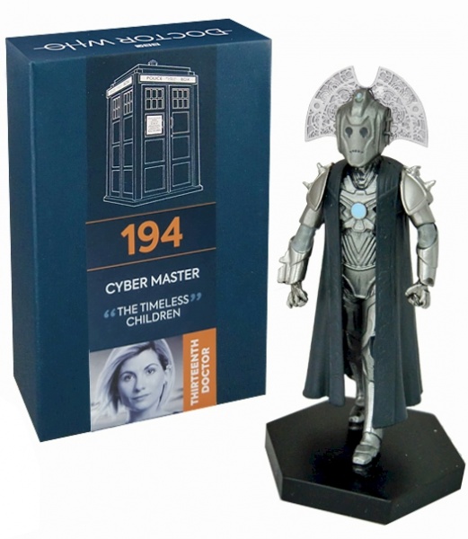 Doctor Who Figure Cyber Master Eaglemoss Boxed Model Issue #194 DAMAGED FIGURE