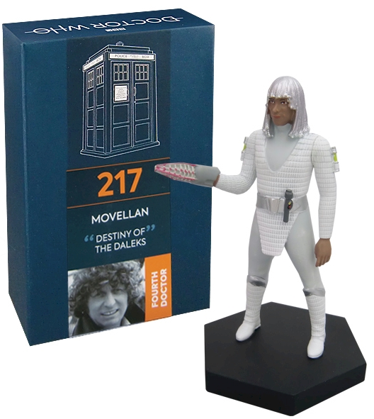 Doctor Who Figure Movellan Eaglemoss Boxed Model Issue #217 DAMAGED PACKAGING