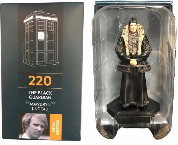 Doctor Who Figure The Black Guardian Eaglemoss Boxed Model Issue #220
