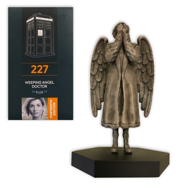 Doctor Who Eaglemoss Weeping Angel Doctor New Boxed Model #227 DAMAGED PACKAGING