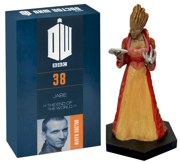 Doctor Who Figure Jabe Eaglemoss Boxed Model Issue #38 DAMAGED PACKAGING