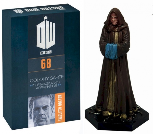 Doctor Who Colony Sarff Figure Eaglemoss Boxed Model Issue #68
