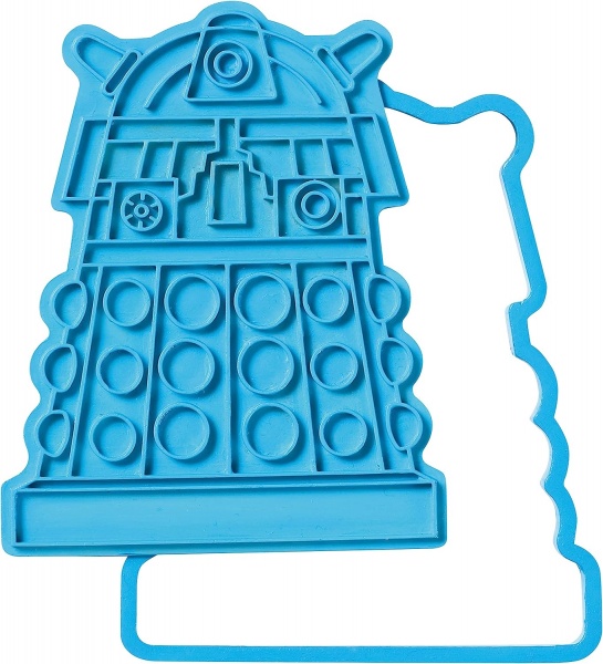 Doctor Who Tardis & Dalek Cookie Cutter & Apron Set in Tin