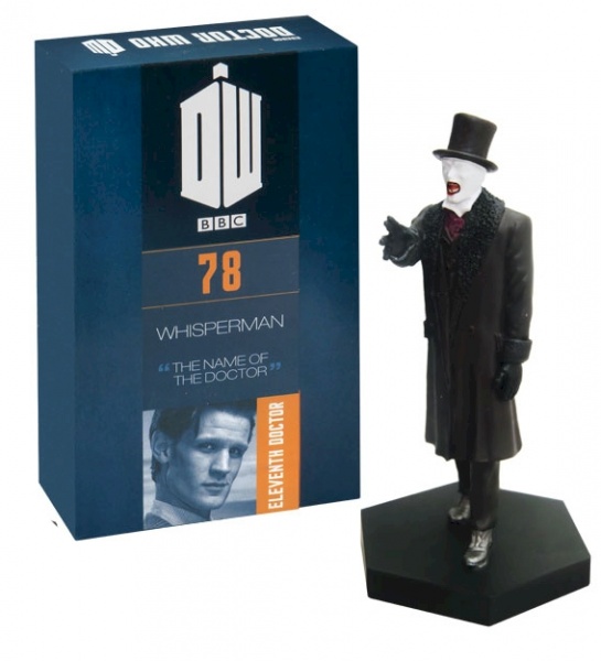 Doctor Who Figure The Whisperman Eaglemoss Boxed Model Issue #78