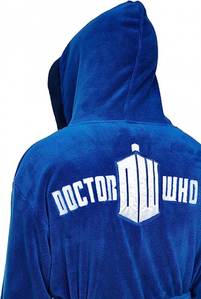 Doctor Who Tardis Luxury Fleece Bathrobe
