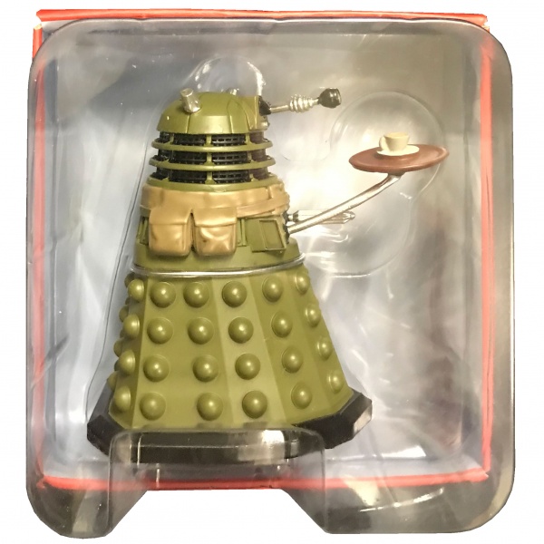 Doctor Who Figure Ironside Tea Serving Dalek Eaglemoss Boxed Model Issue #SD21  + BONUS PLINTH