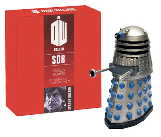 Doctor Who Figure Dalek Guard from The Evil Of The Daleks Model Issue #SD8 NEW BUT DAMAGED PACKAGING