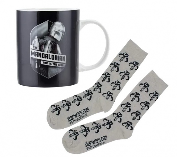 Star Wars The Mandalorian Mug & Sock Gift Set