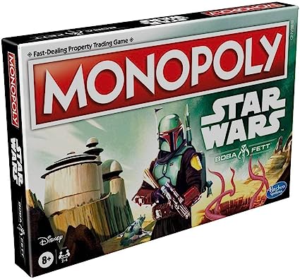 Star Wars Monopoly Boba Fett Edition Board Game