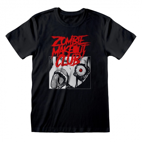 Zombie Makeout Club 'Eyes Wide Open' Black Adult T-Shirts