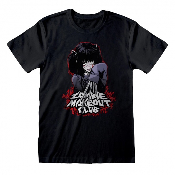Zombie Makeout Club 'Forever Freddy' Black Adult T-Shirts