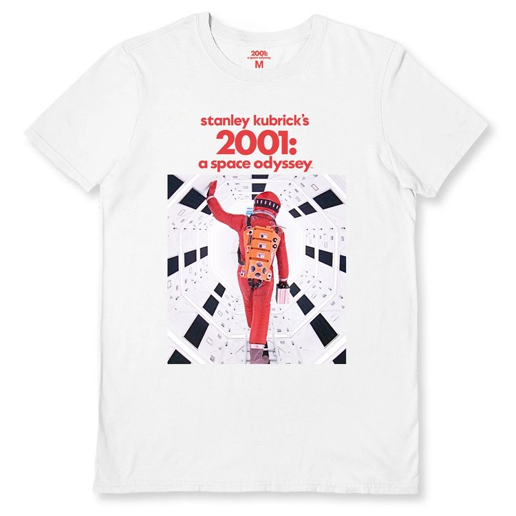2001: A Space Odyssey 'Astronaut' White Adult T-Shirts