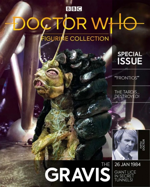 Doctor Who Eaglemoss Magazine The Gravis from Frontios #S29