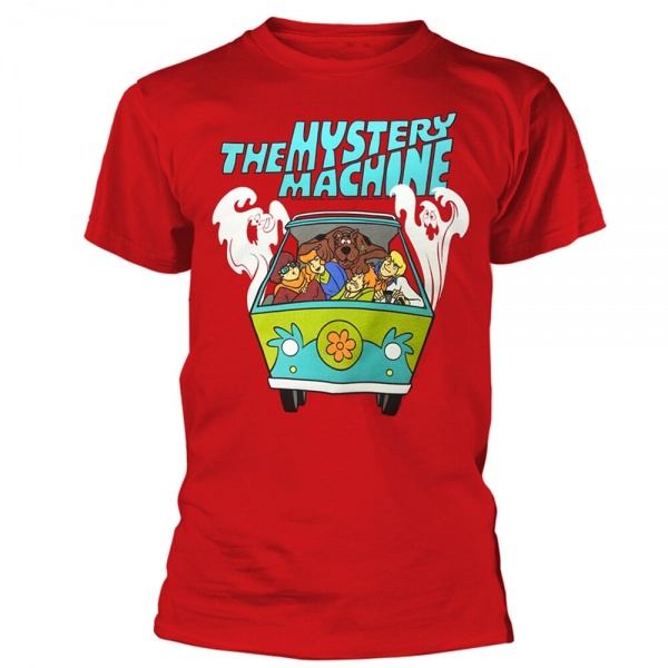 Scooby-Doo 'Mystery Machine' Black Adult T-Shirts