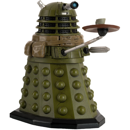 Doctor Who Figure Ironside Tea Serving Dalek Eaglemoss Boxed Model Issue #SD21