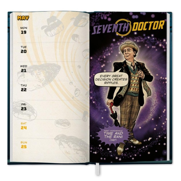 Doctor Who Official 2025 Slim Pocket Diary