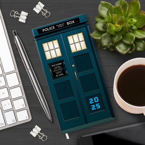 Doctor Who Official 2025 Slim Pocket Diary