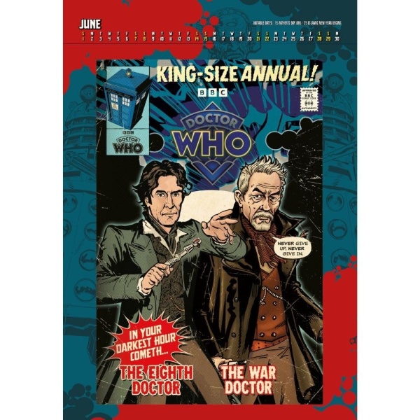 Doctor Who 2025 Deluxe A3 Pull Out Poster Calendar