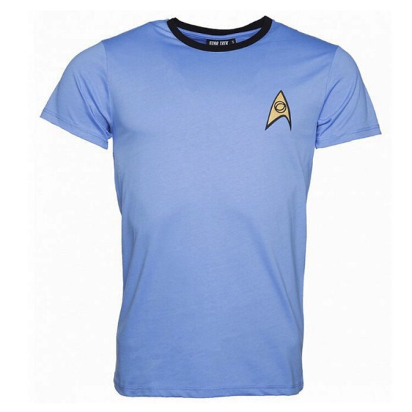 Star Trek 'Science Uniform' Light Blue Adult T-Shirts