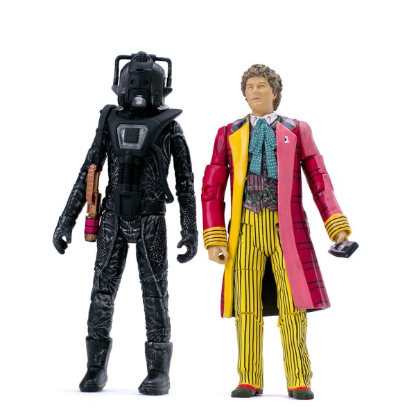 Doctor Who Sixth Doctor & Stealth Cyberman 'Attack of the Cybermen' Collectors Figure Set