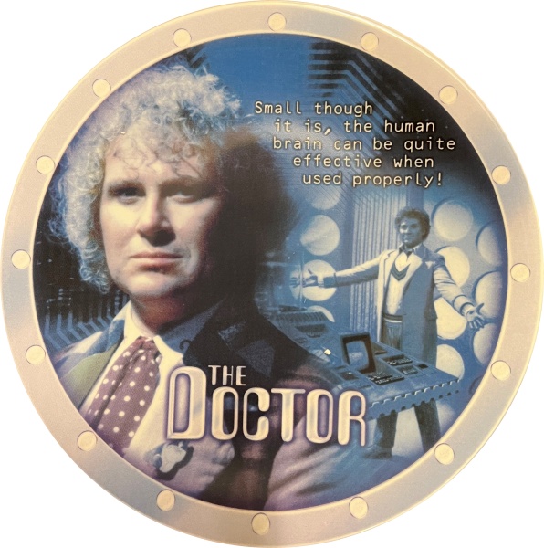 Doctor Who Sixth Doctor Colin Baker Exclusive Limited Edition Collectors  Plate