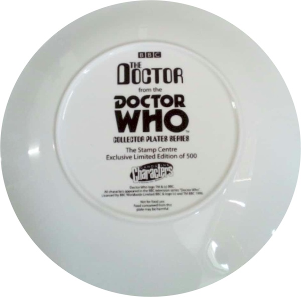 Doctor Who Sixth Doctor Colin Baker Exclusive Limited Edition Collectors  Plate