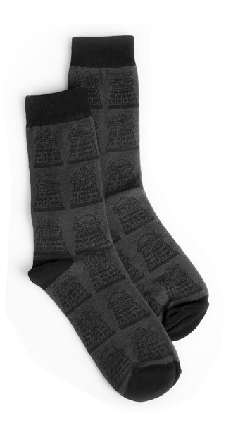 Doctor Who Chibi Dalek Socks - Adults One Size 6-11