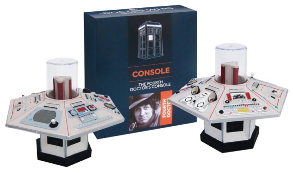 Doctor Who Tardis Console Model 4th Doctor Tom Baker Eaglemoss Boxed Model Issue #1