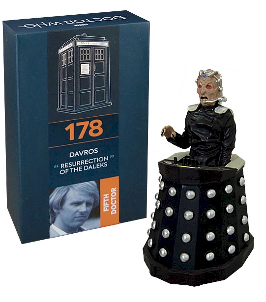 Doctor Who Figure Davros Eaglemoss Boxed Model Issue 178 Serving Who Fans And Collectors 