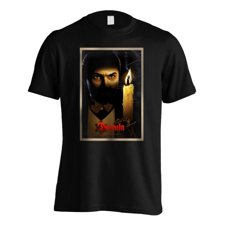 Universal Monsters 'Dracula' Black Adult T-Shirts