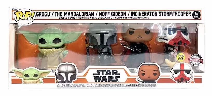 Star Wars Funko Pop Mandalorian Holiday Gift Set