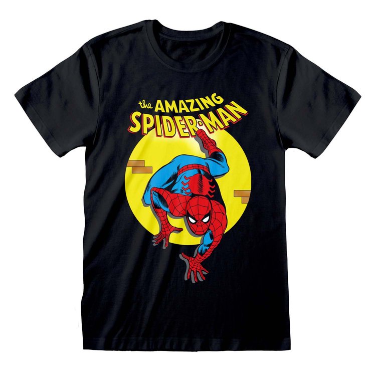 Marvel: Spider-Man 'Spotlight' Black Adult T-Shirts