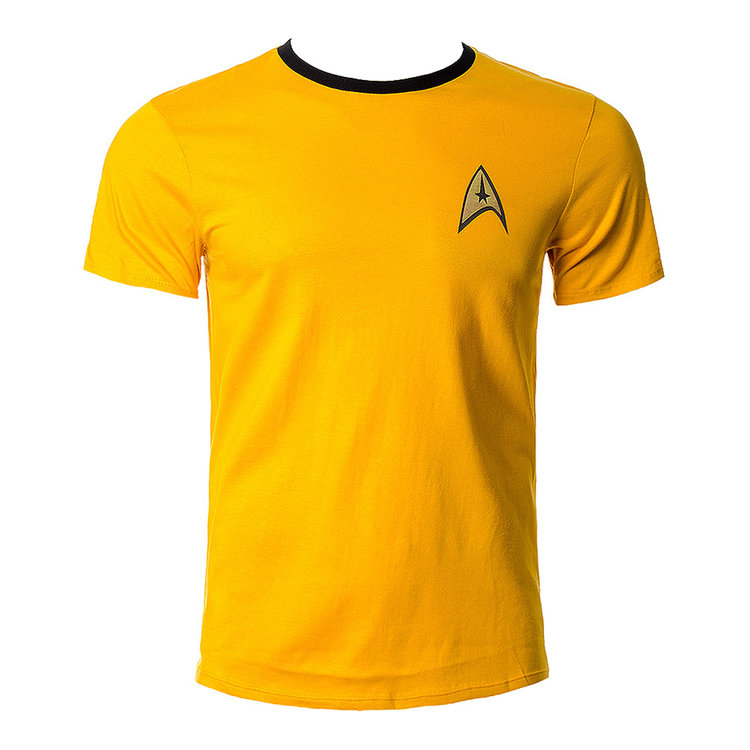 Star Trek 'Command Uniform' Yellow Adult T-Shirts