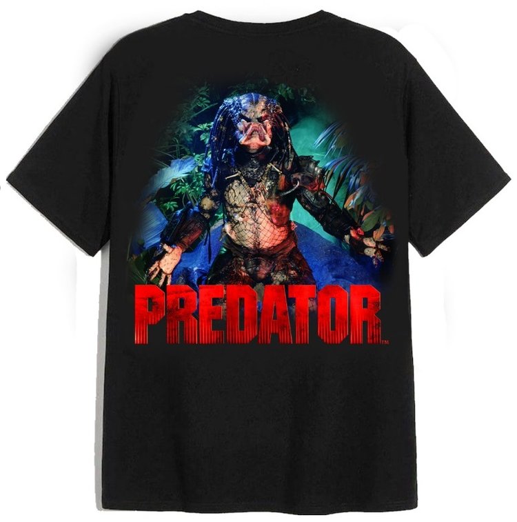 Predator 'Scream' Black Adult T-Shirts