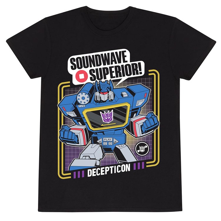 Transformers 'Decepticon' Black Adult T-Shirts