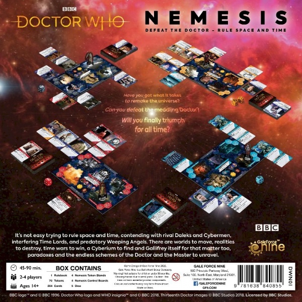 Doctor Who: Nemesis Board Game