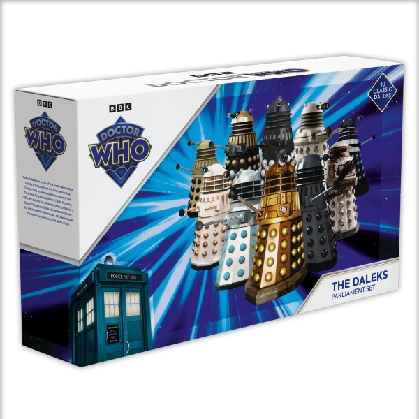 Doctor Who Dalek Figure Parliament Master Replicas Box Set