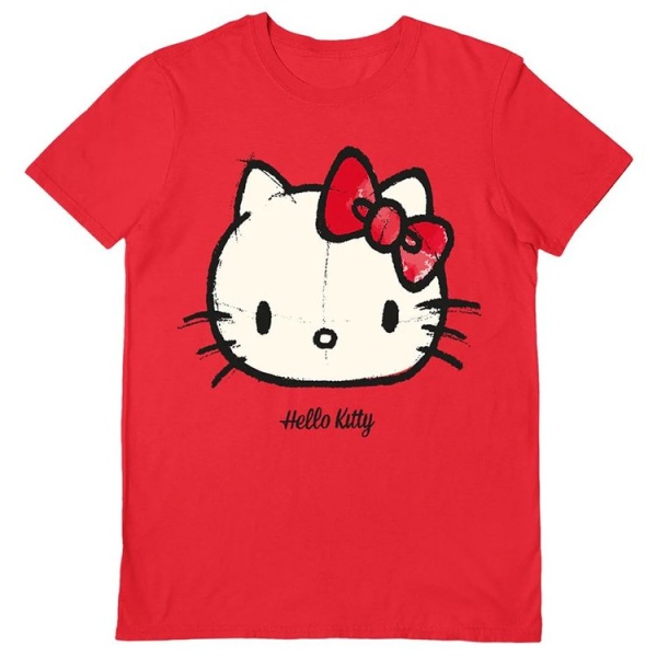 Sanrio 'Hello Kitty' Red Adult T-Shirts