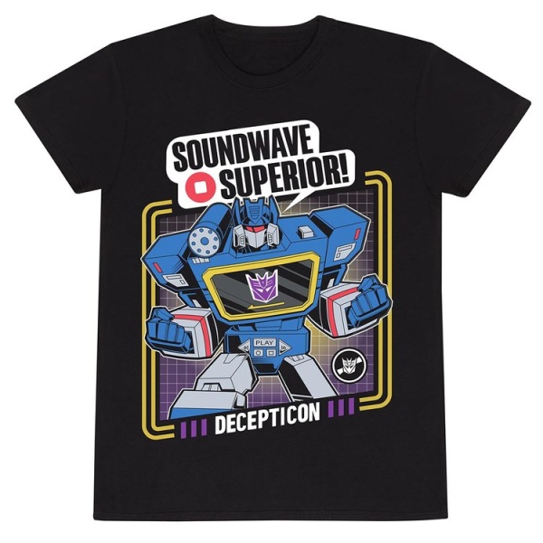 Transformers 'Decepticon' Black Adult T-Shirts