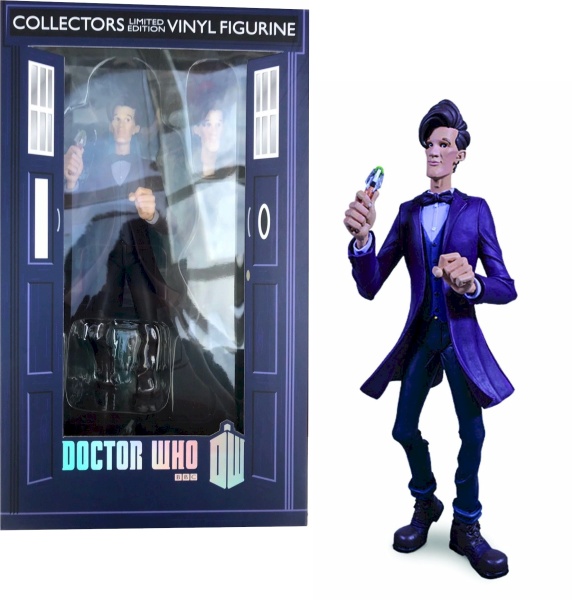 Doctor Who Big Chief 11th Doctor Matt Smith Dynamix Limited Edition Purple Jacket Figure