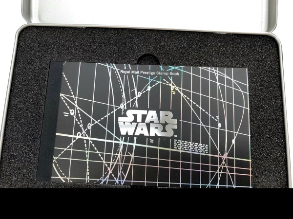 Star Wars Royal Mail 2017 Prestige Stamp Book Limited Edition in Metal Tin
